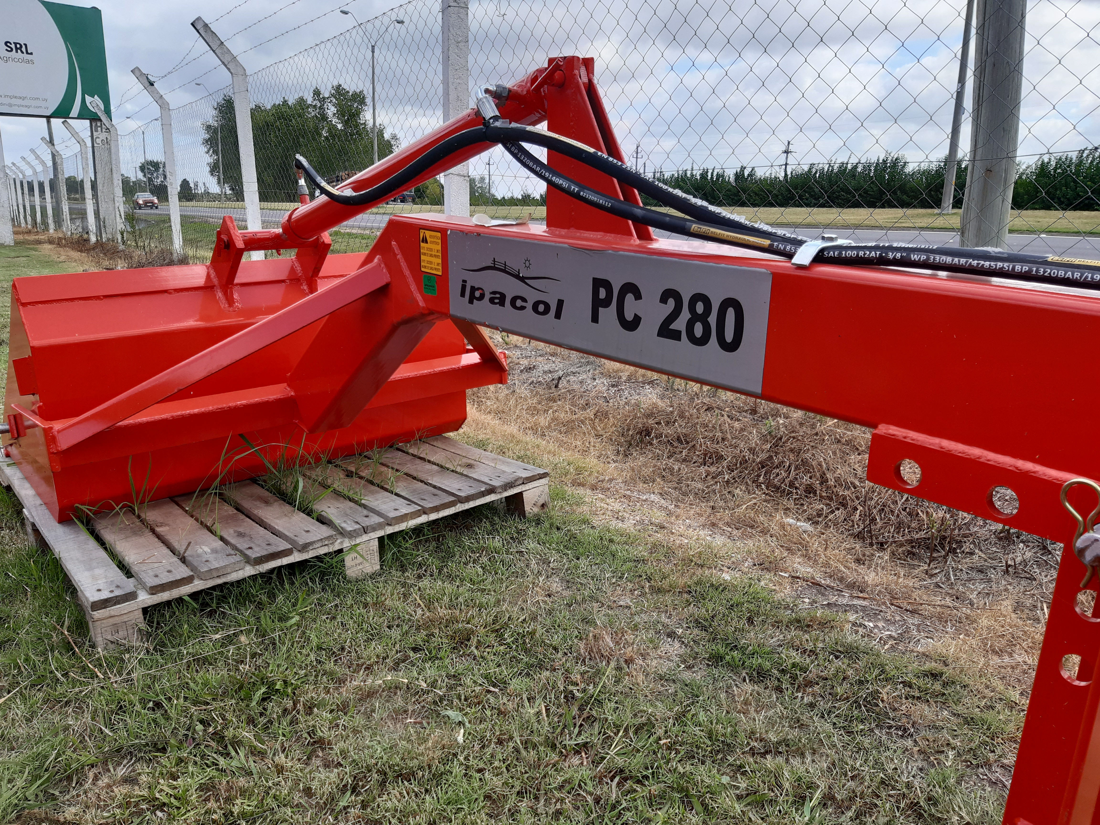PALAS TRASERAS IPACOL MODELO PC 280 HIDRÁULICA O MECÁNICA