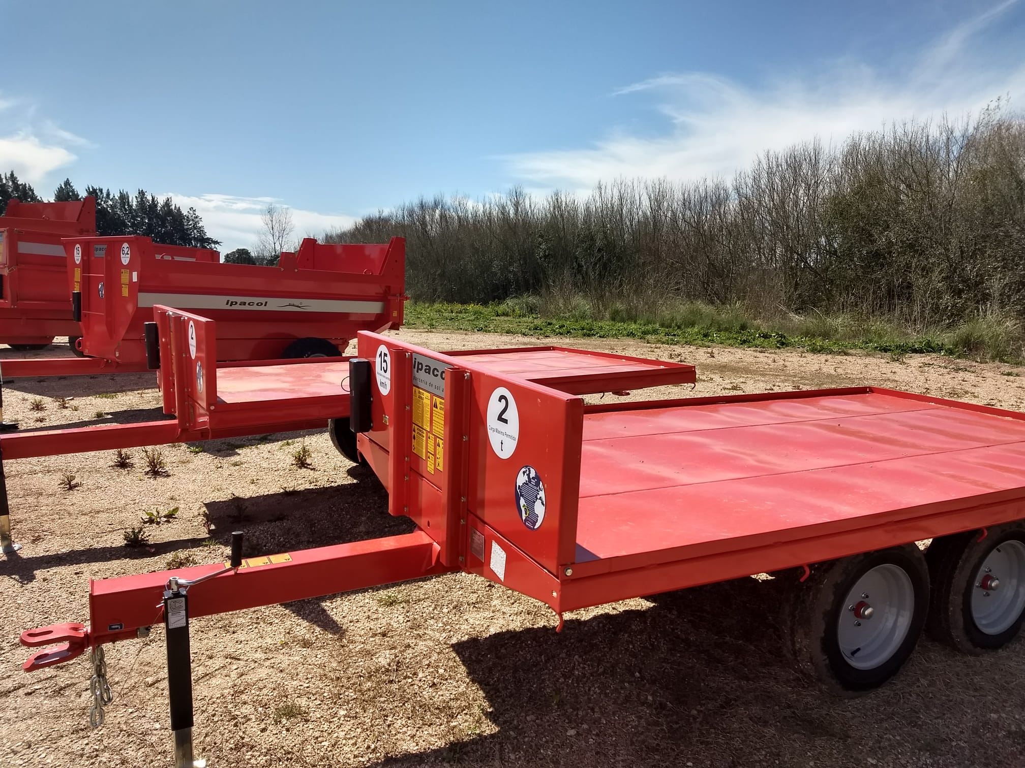 PLATAFORMA AGRÍCOLA PARA FRUTAS