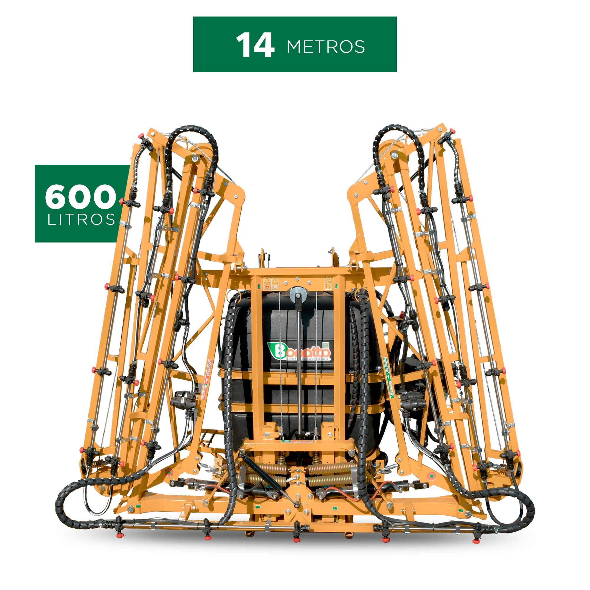 FUMIGADORA MARCA BONATTO 600 LTRS / 14 MTRS